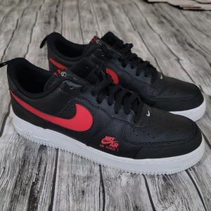 Nike Air Force 1 AF1 Utility BRED Black Red CW7579-001 SZ 13